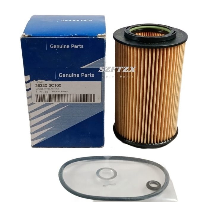 Genuine New 263203C250 26320-3C250 Oil Filter For Hyundai KIA V6 V8 Series Model 2007-2012