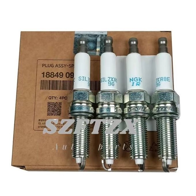 Genuine New 1884909085 Spark Plug Car Shaking 4Pcs For HYUNDAI Sonata I45 Santa Fe