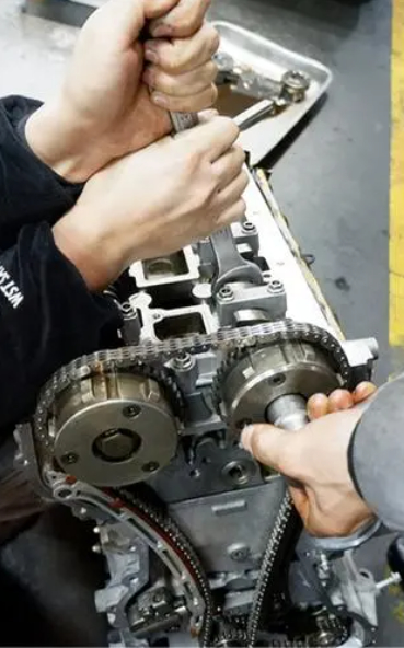 4PCS Timing Chain Kit Tool 243212B000 2441025001 For Hyundai Kia CVVT 1.6L 1.4L