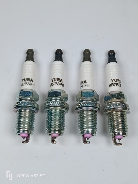 Genuine New 2741037100 Spark Plug Engine 6Pcs For HYUNDAI SANTA FE TIBURON