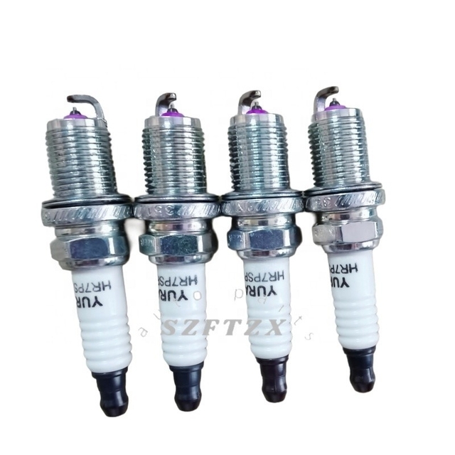 Genuine New 1886511070 27410-37100 Spark Plug 4Pcs For HYUNDAI SANTA FE TIBURON  KIA SEDONA